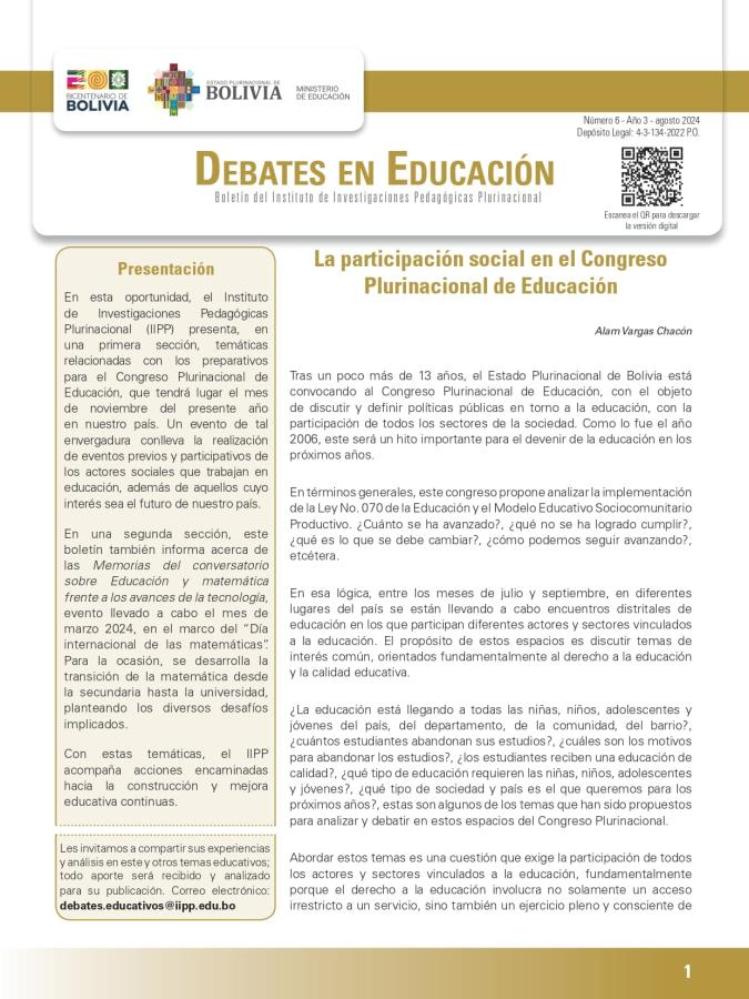 Portada del documento